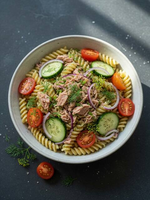 Tuna pasta salad