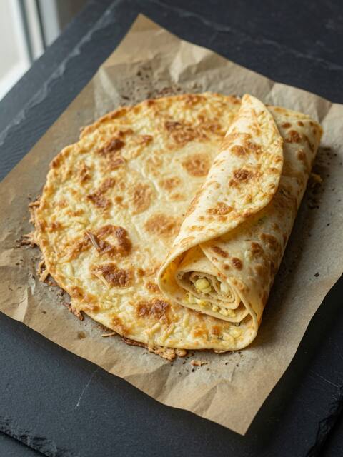 Cottage cheese flatbread