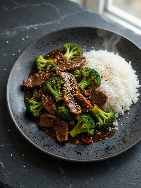 Beef & broccoli