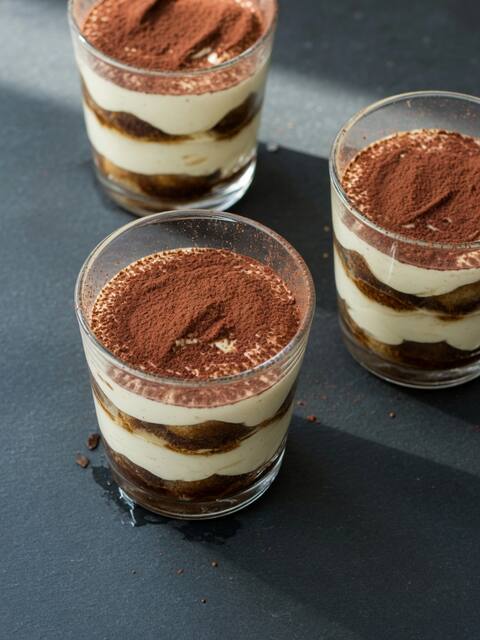 Protein tiramisu