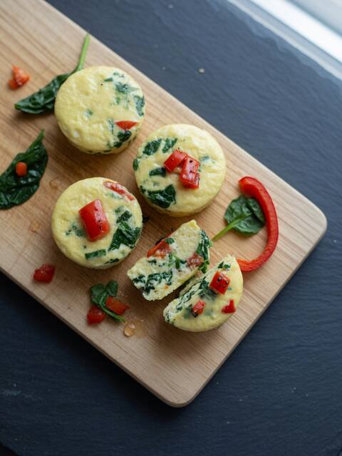 Cottage cheese egg bites