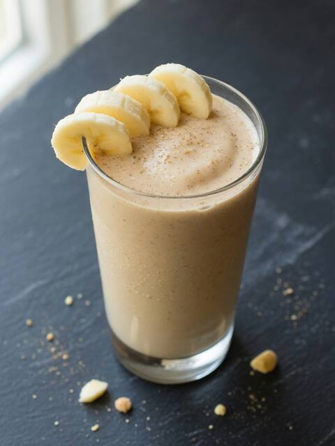 Peanut butter protein smoothie