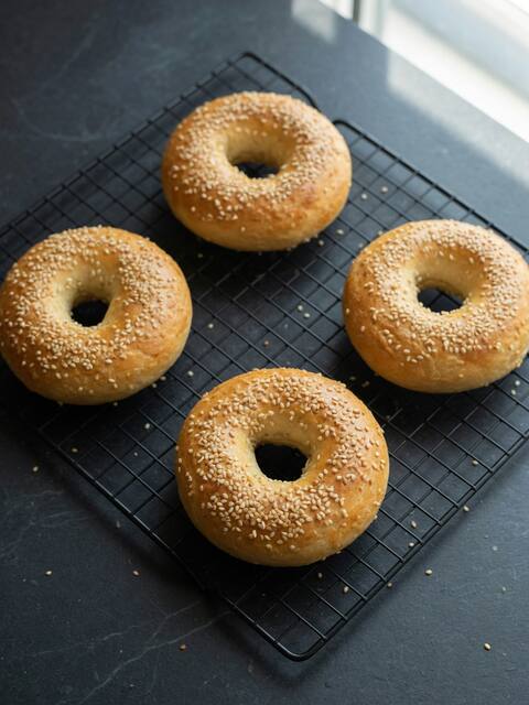 Protein bagel