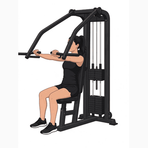 Machine Chest Press demonstration