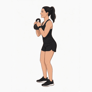 Goblet Squat demonstration
