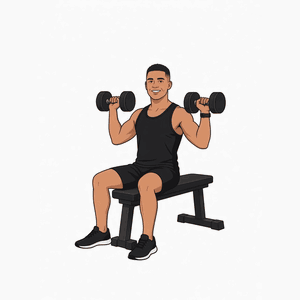 Dumbbell Shoulder Press demonstration