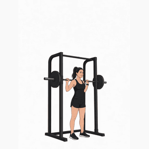Smith Machine Squat demonstration